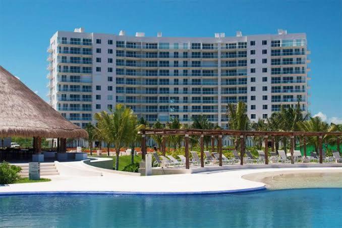 Hermoso Condo De 2 Habitaciones Frente Al Caribe Cancún Zewnętrze zdjęcie